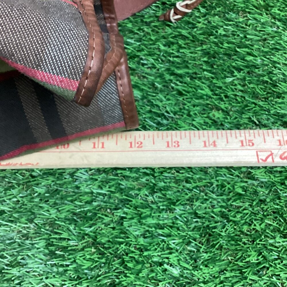 Vintage Heckathorn Plaid Bucket Bag - Picture 9 of 13